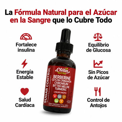 Apoyo Natural para el Azúcar en sangre, Energía y Antojos